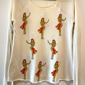 Wild fox light sweater